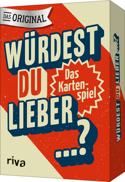 Würdest du lieber ...? - Das Kartenspiel | Das Original. Der Spieleklassiker für Geburtstage und Partys. Mit über 60 lustigen Fragen. Das perfekte Geschenk für alle ab 16 Jahren