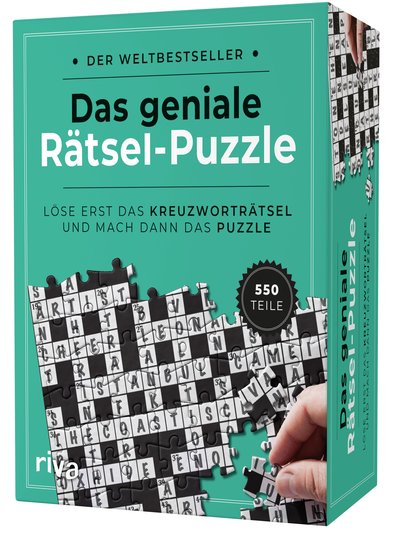 Das geniale Rätsel-Puzzle - Löse erst das Kreuzworträtsel und mach dann das Puzzle