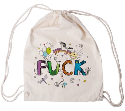 FUCK – Turnbeutel - Der bunte Schimpfsack
