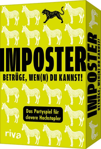Imposter - Betrüge, wen(n) du kannst - Das Partyspiel für clevere Hochstapler