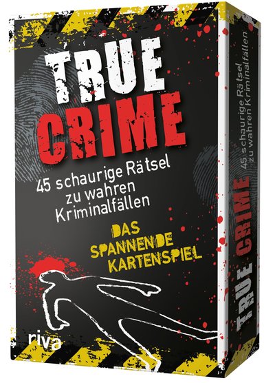 True Crime – 45 schaurige Rätsel zu wahren Kriminalfällen - Das spannende Kartenspiel