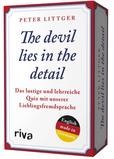 The devil lies in the detail - Das lustige und lehrreiche Quiz mit unserer Lieblingsfremdsprache