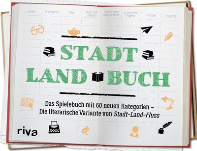 Stadt Land Buch - Das Spielebuch mit 60 neuen Kategorien – Die literarische Variante von Stadt-Land-Fluss