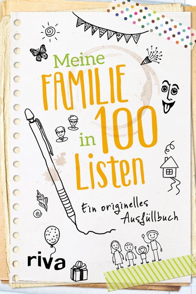 Meine Familie in 100 Listen - Ein originelles Ausfüllbuch