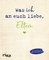 Was ich an euch liebe, Eltern
