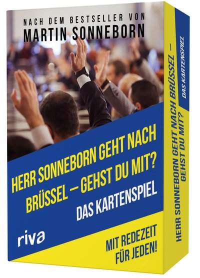 Herr Sonneborn geht nach Brüssel – gehst du mit? - Das Kartenspiel
