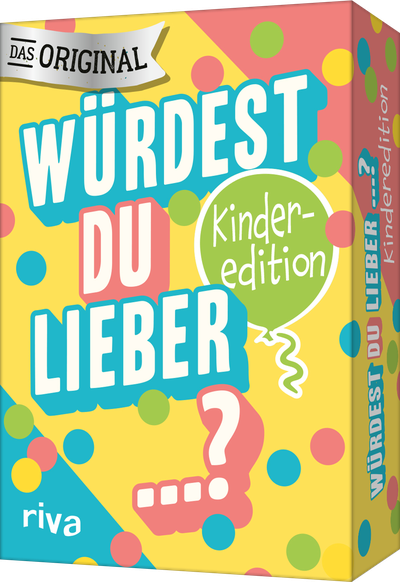 Würdest du lieber ...? – Die Kinderedition - | Das Original. Der Spieleklassiker für Geburtstage und Partys. Mit über 60 lustigen Fragen. Das perfekte Geschenk für Kinder ab 6 Jahren