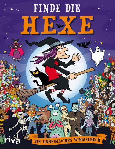 Finde die Hexe - Ein unheimliches Wimmelbuch