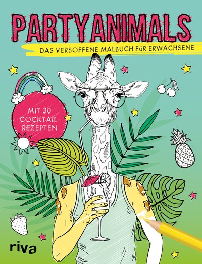 Partyanimals - Das versoffene Malbuch für Erwachsene