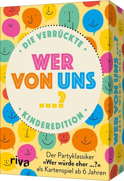Wer von uns ...? – Die verrückte Kinderedition - Der Partyklassiker »Wer würde eher ...?« als Kartenspiel ab 6 Jahren