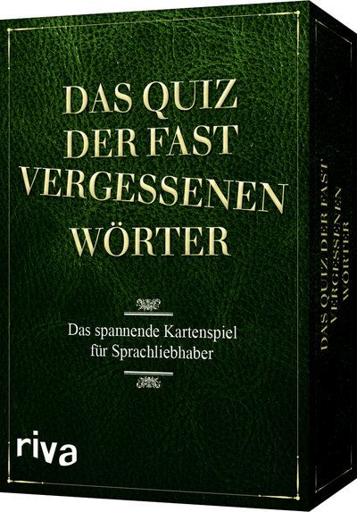 Das Quiz der fast vergessenen Wörter - Das spannende Kartenspiel für Sprachliebhaber