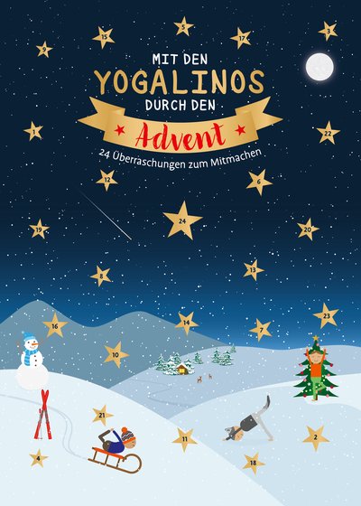 Mit den Yogalinos durch den Advent - 24 Überraschungen zum Mitmachen