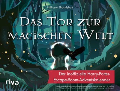 Das Tor zur magischen Welt. Hardcover-Ausgabe - Der inoffizielle Harry-Potter-Escape-Room-Adventskalender. 24 magische Rätsel für alle Potterheads. Mit Türchen zum Aufschneiden