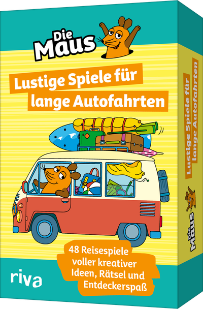 Die Maus – lustige Spiele für lange Autofahrten - 48 Reisespiele voller kreativer Ideen, Rätsel und Entdeckerspaß