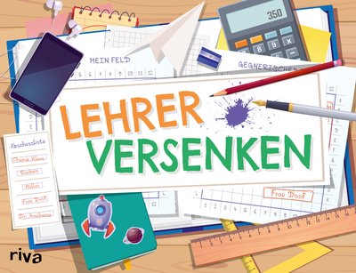 Lehrer versenken - Die außergewöhnliche Edition von Schiffe versenken für 2 Spieler. Für zuhause und unterwegs