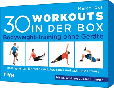 30 Workouts in der Box – Bodyweight-Training ohne Geräte - Trainingskarten für mehr Kraft, Ausdauer und optimale Fitness. Mit Onlinevideos zu allen Übungen