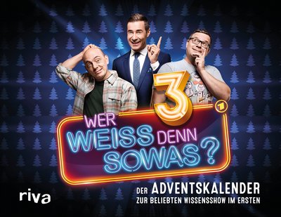 Wer weiß denn sowas? 3 – Der Adventskalender zur beliebten Wissensshow im Ersten - Trainiere dein Allgemeinwissen mit spannenden Fragen. Für Quiz-Fans. Mit 24 Seiten zum Auftrennen