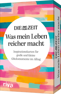 DIE ZEIT »Was mein Leben reicher macht« – Inspirationskarten für große und kleine Glücksmomente im Alltag