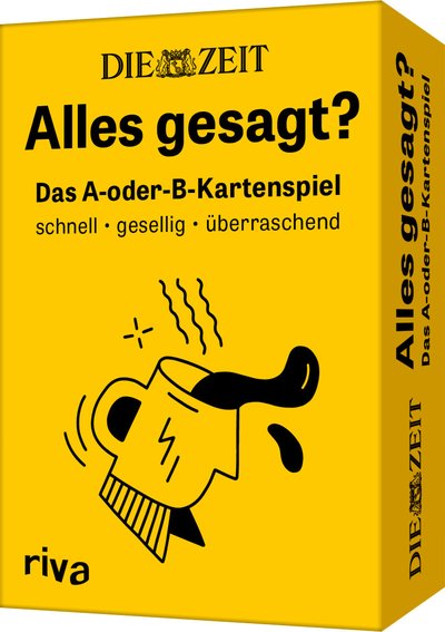 DIE ZEIT »Alles gesagt?« - Das A-oder-B-Kartenspiel