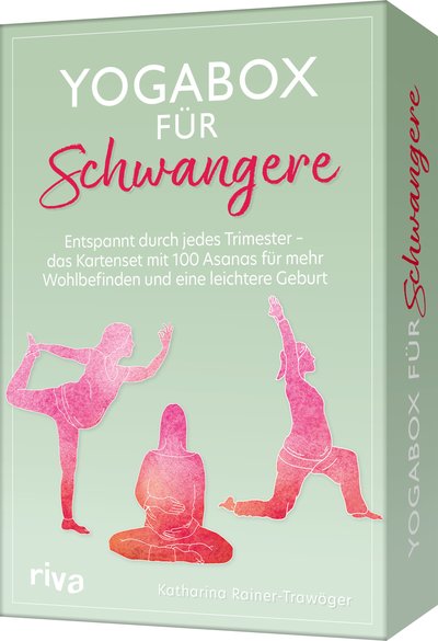 Yogabox für Schwangere - Entspannt durch jedes Trimester – das Kartenset mit 100 Asanas für mehr Wohlbefinden und eine leichtere Geburt