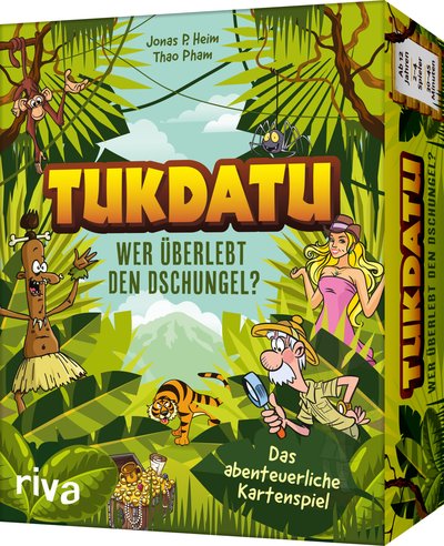 Tukdatu – Wer überlebt den Dschungel? - Das abenteuerliche Kartenspiel