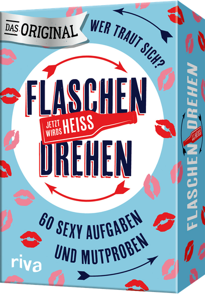 Flaschendrehen – Jetzt wird's heiß - 60 sexy Aufgaben und Mutproben. | Das Original. Der Spieleklassiker ab 18 Jahren – tolles Geschenk zum Geburtstag, Valentinstag, Weihnachten