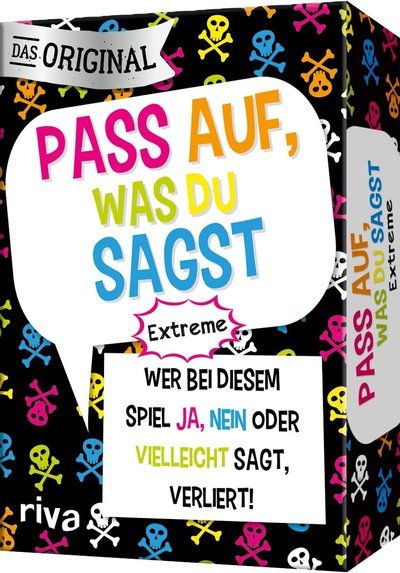 Pass auf, was du sagst – Extreme - Wer bei diesem Spiel »Ja«, »Nein« oder »Vielleicht« sagt, verliert! | Das Original. Das perfekte Geschenk zu Geburtstag, Weihnachten. Ab 18 Jahren
