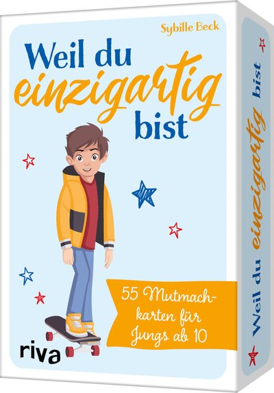 Weil du einzigartig bist - 55 Mutmachkarten für Jungs ab 10