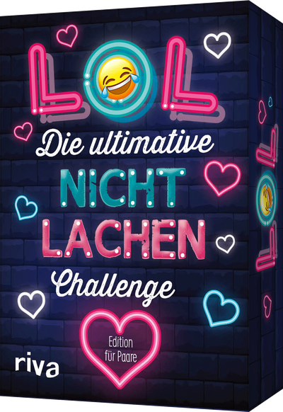 LOL – Die ultimative Nicht-lachen-Challenge – Edition für Paare - Mit den besten Witzen, Flachwitzen, Scherzfragen. Tolles Geschenk zu Hochzeit, Jahrestag, Valentinstag, Geburtstag