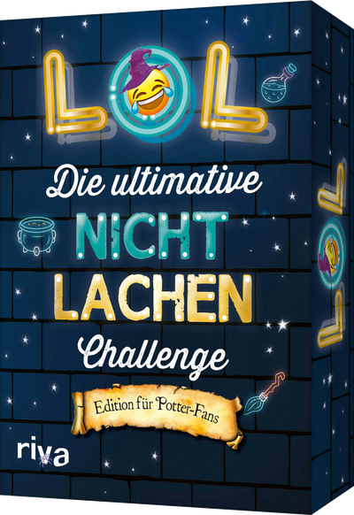 LOL – Die ultimative Nicht-lachen-Challenge – Edition für Potter-Fans - Muggel-Witze, Flachwitze, Scherzfragen rund um Harry Potter. Für alle Potterheads. Ab 16 Jahren