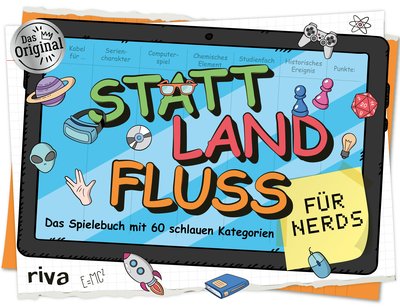 Statt Land Fluss für Nerds - Das Spielebuch mit 60 schlauen Kategorien