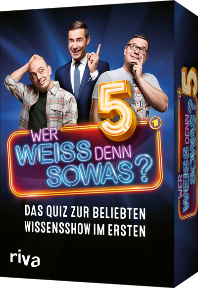 Wer weiß denn sowas? 5 – Das Quiz zur beliebten Wissensshow im Ersten - Kartenspiel mit neuen Fragen aus der Show. Geschenk für Quizfans zu Geburtstag, Ostern oder Weihnachten