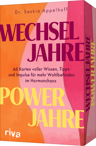 Wechseljahre – Powerjahre - 66 Karten voller Wissen, Tipps und Impulse für mehr Wohlbefinden im Hormonchaos