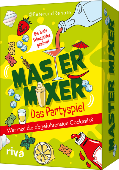 Master Mixer – Das Partyspiel - Wer mixt die abgefahrensten Cocktails? - Die beste Schnapsidee gewinnt