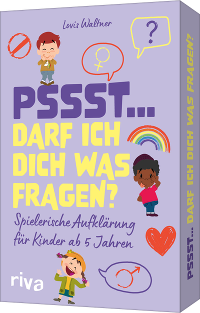 Pssst... darf ich dich was fragen? - 48 Karten zur spielerischen Aufklärung von Kindern ab 5 Jahren