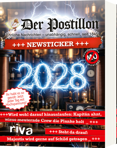Der Postillon +++ Newsticker +++ 2028 - Tagesabreißkalender