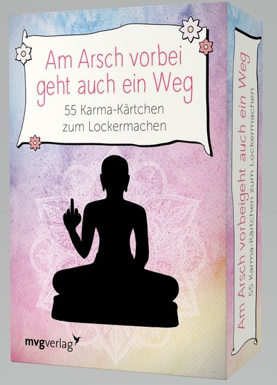 Am Arsch vorbei geht auch ein Weg– 55 Karma-Kärtchen zum Lockermachen - Das perfekte Geschenk gegen Stress, für Gelassenheit und Selbstliebe. Das Kartendeck zum SPIEGEL-Bestseller