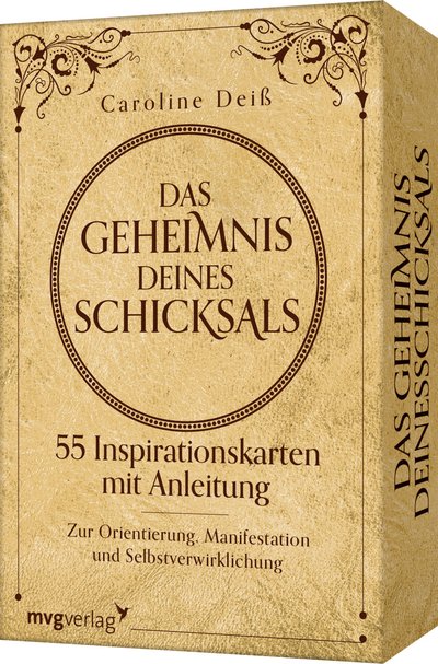 Das Geheimnis deines Schicksals – 55 Inspirationskarten mit Anleitung - Zur Orientierung, Manifestation und Selbstverwirklichung