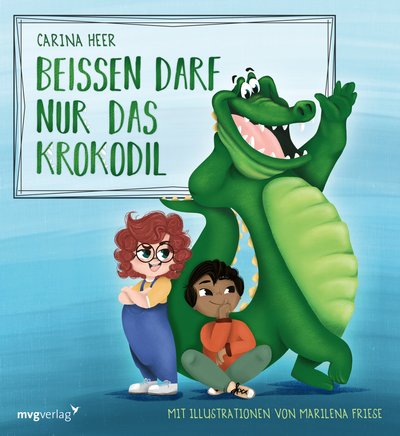 Krach im Kindergarten: Beißen darf nur das Krokodil - Kratzen, zwicken, spucken ist nicht okay. Lustiges Bilderbuch zum Thema Wut für Kinder zwischen 3 und 6 Jahren