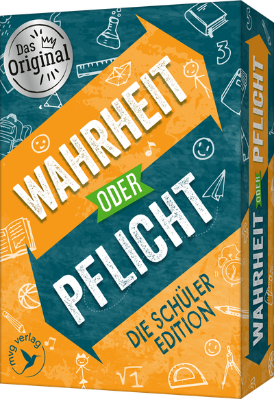 Wahrheit oder Pflicht – Die Schüleredition - Das Original. Tolles Geschenk für Geburtstag, Schulanfang, Weihnachten und zwischendurch. Ab 6 Jahren