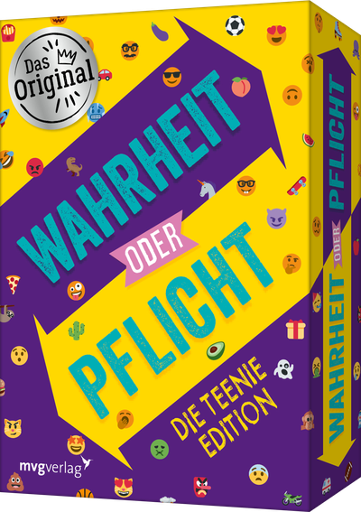 Wahrheit oder Pflicht – Die Teenieedition - | Das Original. Der Klassiker unter den Partyspielen. Tolles Geschenk für Teenager für Geburtstag, Weihnachten, Spieleabend. Ab 16 Jahren