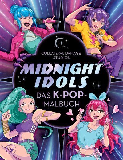 Midnight Idols - Das K-POP-Malbuch