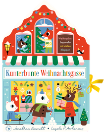 Kunterbunte Weihnachtsgasse