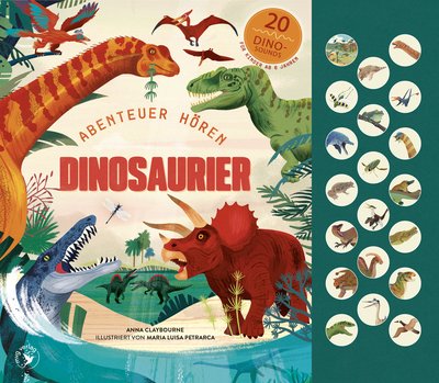 Dinosaurier - Soundbuch mit 20 dinostarken Sounds für Kinder ab 6 Jahren