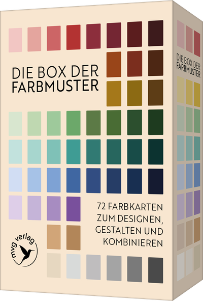 Die Box der Farbmuster - 72 Farbkarten zum Designen, Gestalten und Kombinieren 