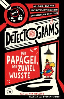 Der Papagei, der zu viel wusste: 46 Logik-, Bild- und Text-Rätsel mit Hinweisen, Verdächtigen und Codes 