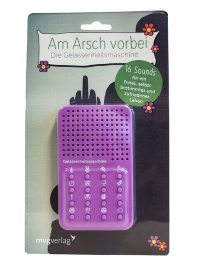 Am Arsch vorbei – die Gelassenheitsmaschine - Das perfekte Geschenk für Geburtstag, Weihnachten oder zwischendurch. Das Gadget zum SPIEGEL-Bestseller