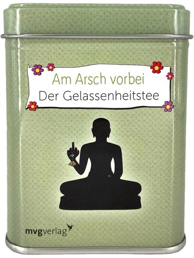 Am Arsch vorbei – Der Gelassenheitstee - 100g Kräutertee Wellness in der Dose. Das perfekte Geschenk für Geburtstag, Weihnachten oder zwischendurch. Der Tee zum SPIEGEL-Bestseller