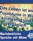 Das Leben ist wie 1 Puseblume in Wind einzigartig und vergäglich