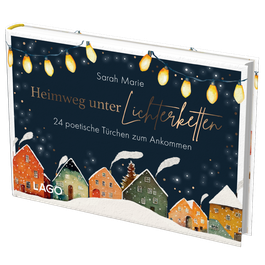 Heimweg unter Lichterketten